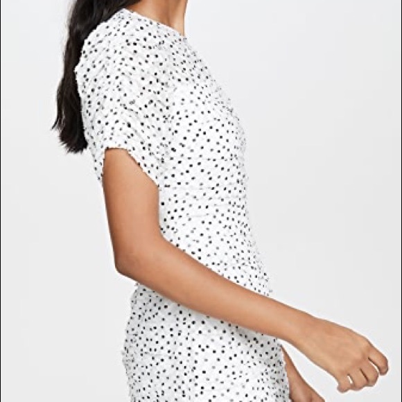 SHOSHANNA NWT Kayleigh Optic/Jet Dress - Picture 2 of 7